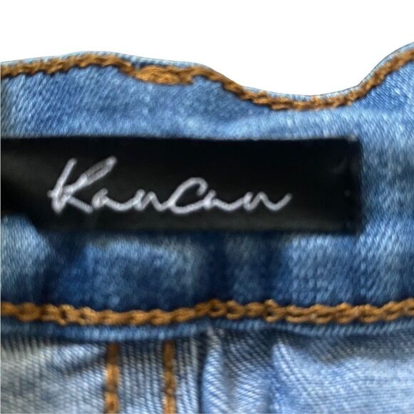 KanCan Cuff Rolled shorts Sz 27 - Picture 7 of 8
